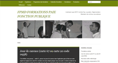 Desktop Screenshot of formation-paie-publique.com